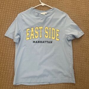 blue east side t-shirt